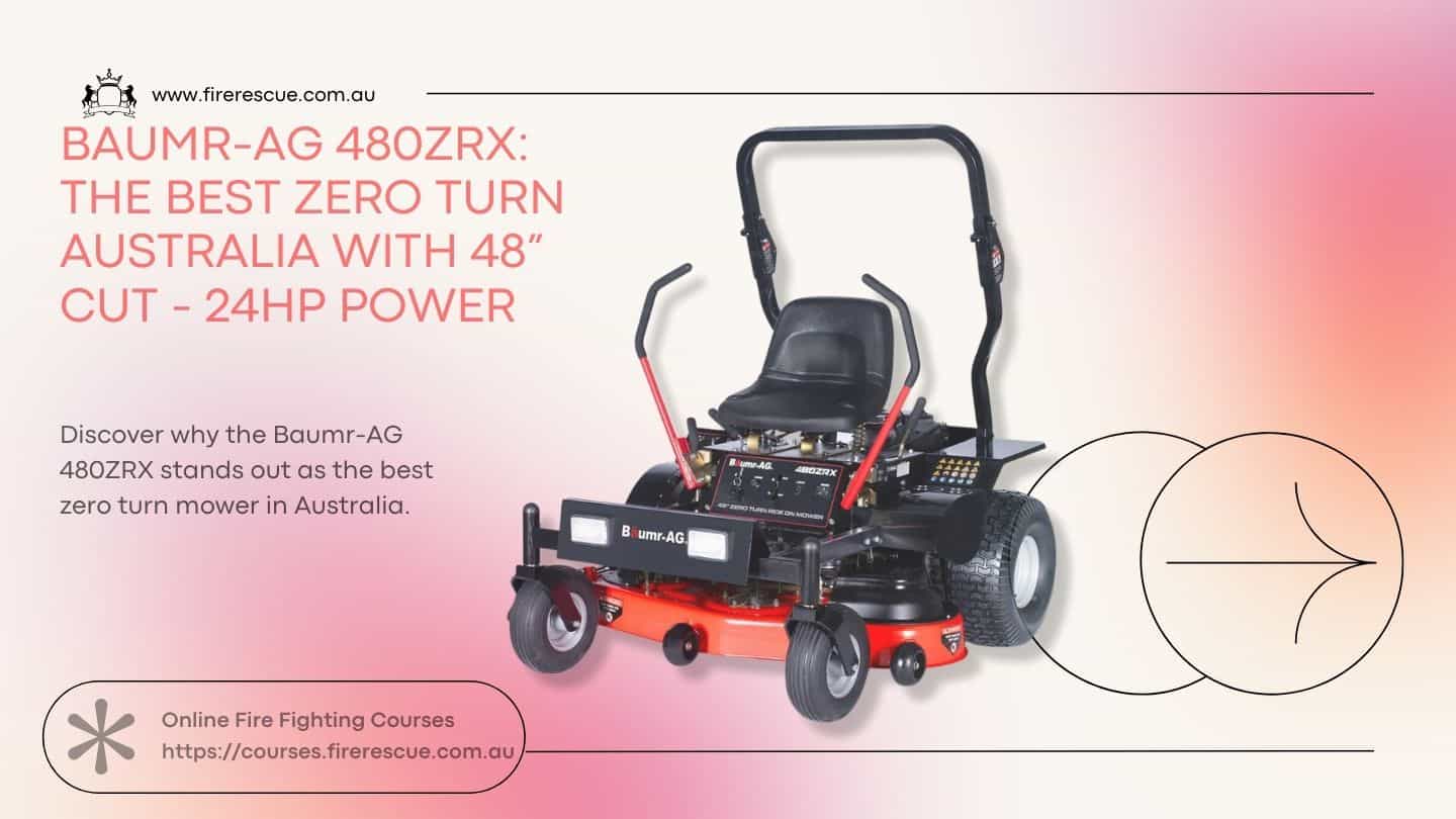 Baumr-AG 480ZRX- The Best Zero Turn Mower