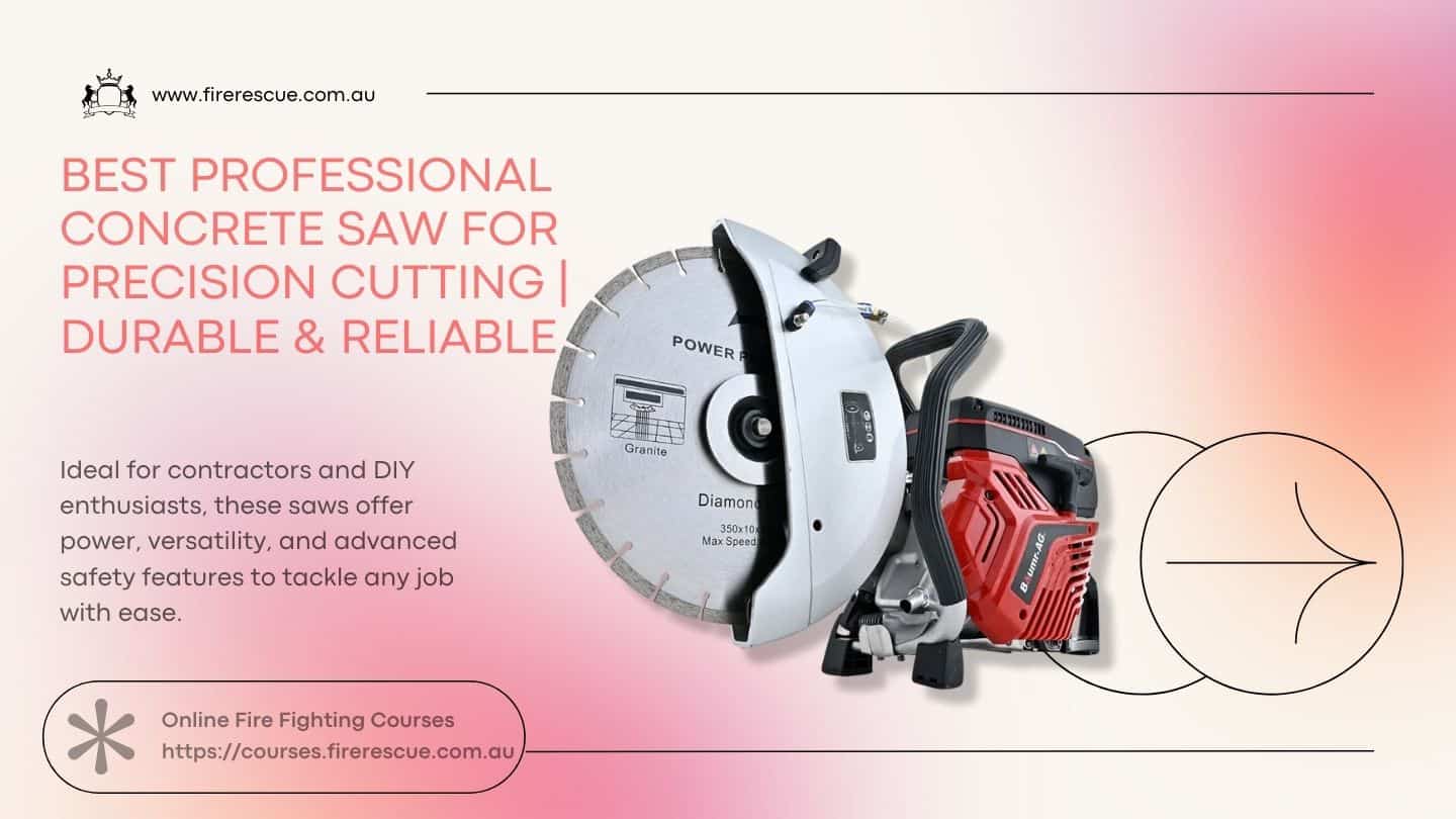 Best Professional Concrete Saw for Precision Cutting