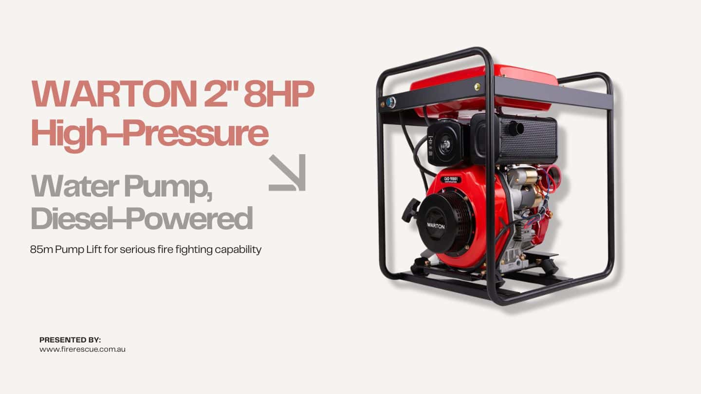 WARTON 222 8HP High Pressure Water Pump